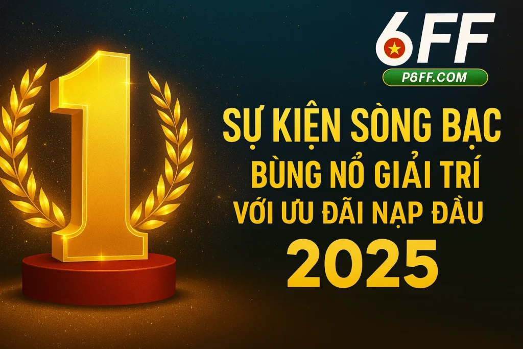Sự Kiện Sòng Bạc 6FF – Bùng Nổ Giải Trí Với Ưu Đãi Nạp Đầu 100%